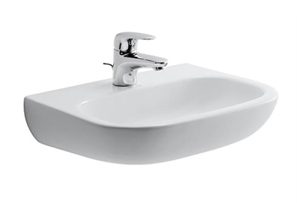 Vegghengt servant Duravit D-Code Med 45x34 cm - Hvit -