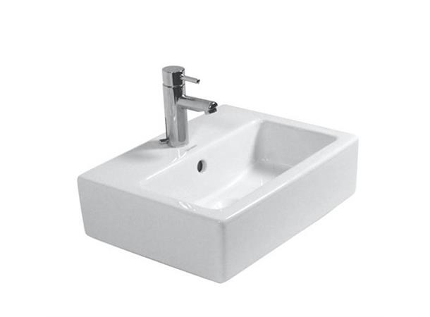 Vegghengt servant Duravit Vero 45x35 cm - Hvit