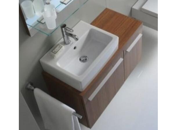 Vegghengt servant Duravit Vero 45x35 cm - Hvit