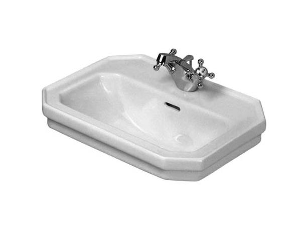 Duravit 1930 Serien Vegghengt Servant - 1 kranhull - 50x36.5cm - Hvit