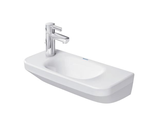 Duravit DuraStyle Vegghengt Servant - 1 kranhull til venstre - 50x22cm Hvit