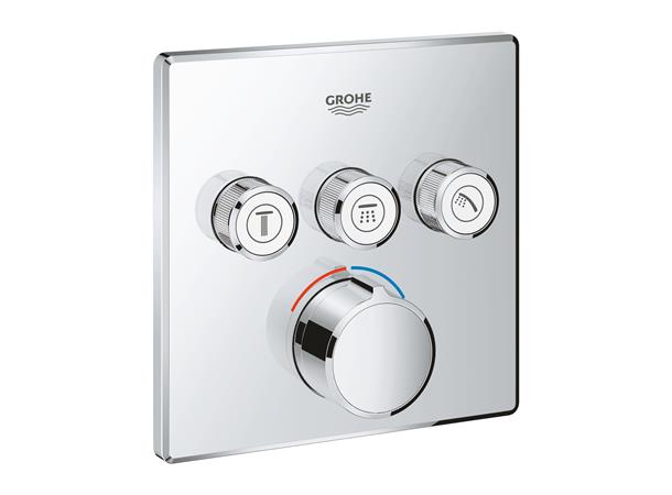 Grohe SmartControl Skjult mikser Til innbygging - Krom -