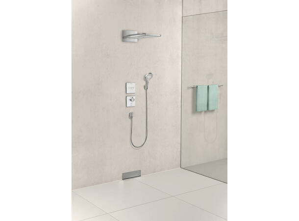 Hansgrohe ShowerSelect med termostat Innbygging dusjbatteri - Krom/svart -