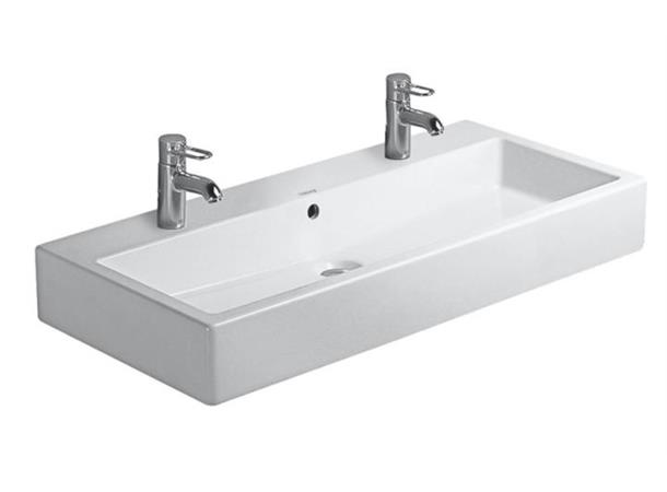 Vegghengt servant Duravit Vero 100x47 cm - Hvit