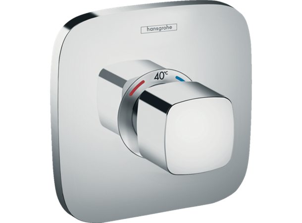 Hansgrohe Ecostat E med termostat Innbygging dusjbatter HightFlow - Krom -