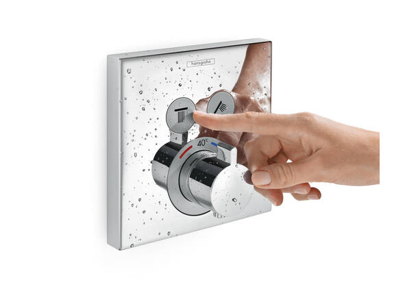 Hansgrohe ShowerSelect med termostat Innbygging dusjbatteri - Krom -