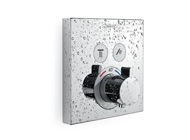 Hansgrohe ShowerSelect med termostat Innbygging dusjbatteri - Krom -