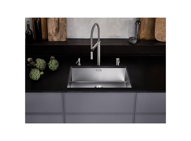 Kjøkkenvask Blanco Claron 700-U Rustfritt stål - 74x44cm - Durinox stål