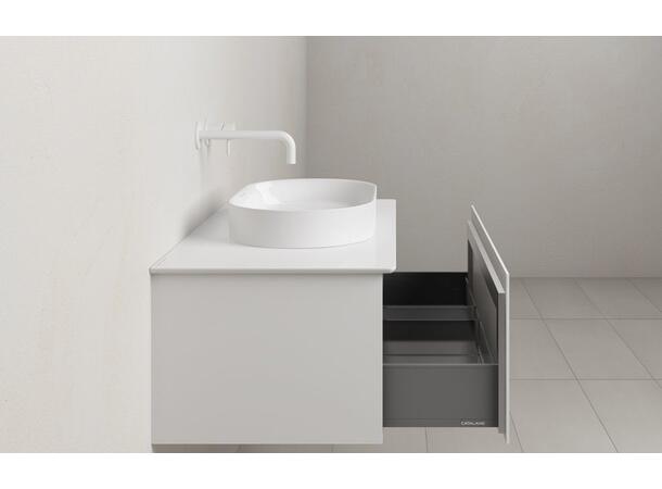 Toppmontert servant Catalano Horizon 60 x 35 cm - Hvit - Cataglaze