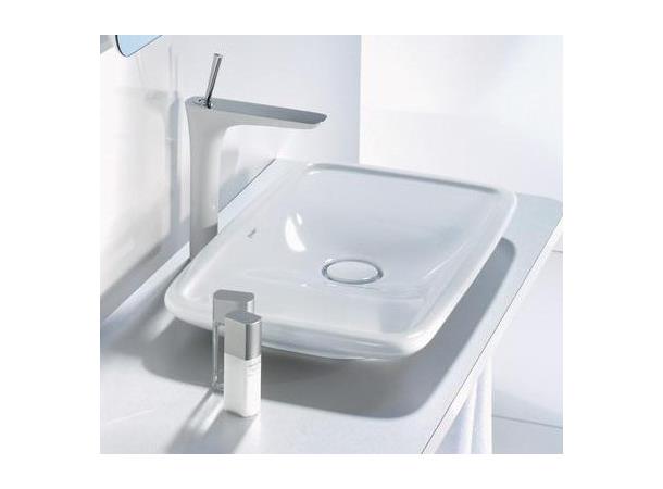 Toppmontert servant Duravit PuraVida 69.5x41.5 cm - Hvit - WonderGliss