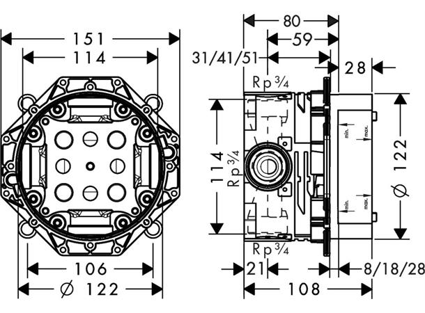 Axor iBox Universal