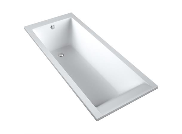 Badekar Oltens Langfoss Akryl - 150x70cm - Hvit