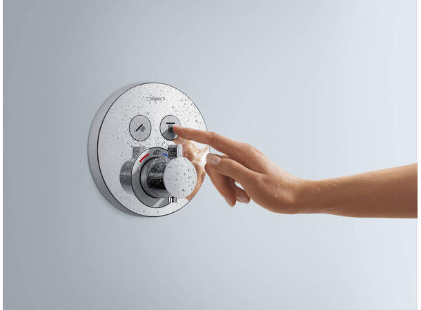 Termostatbatteri Hansgrohe Shower Select S Til innbygging - Krom -