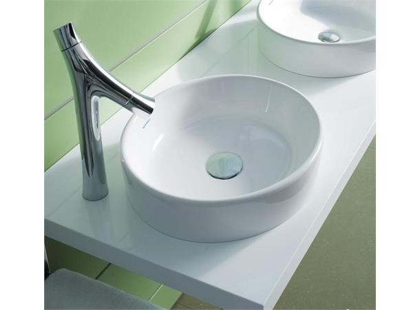 Toppmontert servant Duravit Starck 2 43.5x39.5 cm - Hvit - WonderGliss