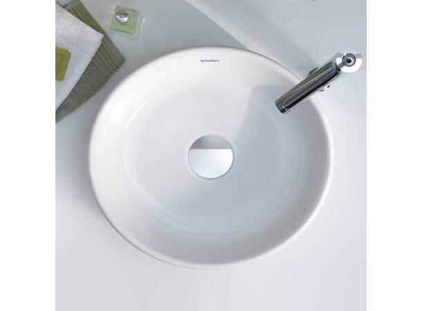 Toppmontert servant Duravit Starck 2 43.5x39.5 cm - Hvit - WonderGliss