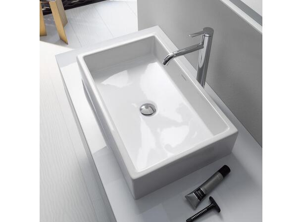 Toppmontert servant Duravit Vero Air 50x38 cm - Hvit