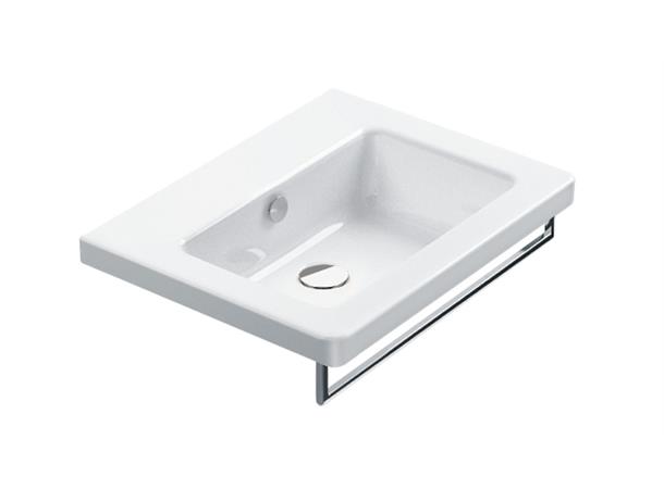 Vegghengt servant Catalano New Light 62x48 cm - Hvit - Cataglaze