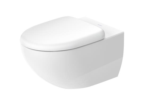 Vegghengt toalett Duravit Architec Rimless - Hvit - 57.5x36.5 cm