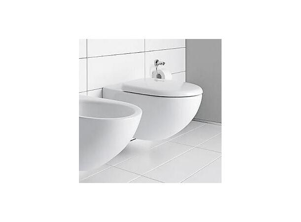 Vegghengt toalett Duravit Architec Rimless - Hvit - 57.5x36.5 cm