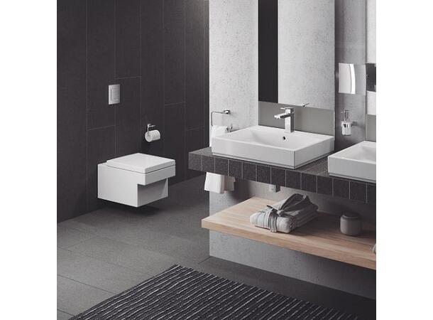 Vegghengt toalett Grohe Cube Ceramic Rimless + PureGuard - Hvit -