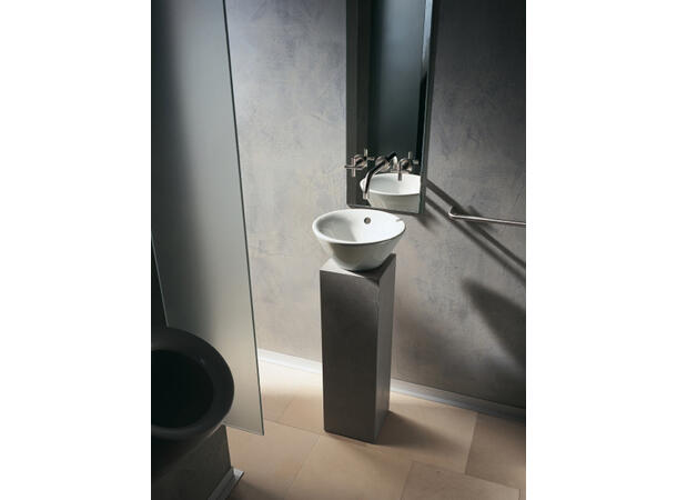 Toppmontert servant Duravit Bacino Ø 42 cm - Hvit - WonderGliss