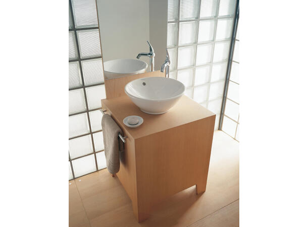 Toppmontert servant Duravit Bacino Ø 42 cm - Hvit - WonderGliss