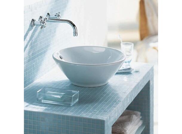 Toppmontert servant Duravit Bacino Ø 42 cm - Hvit - WonderGliss