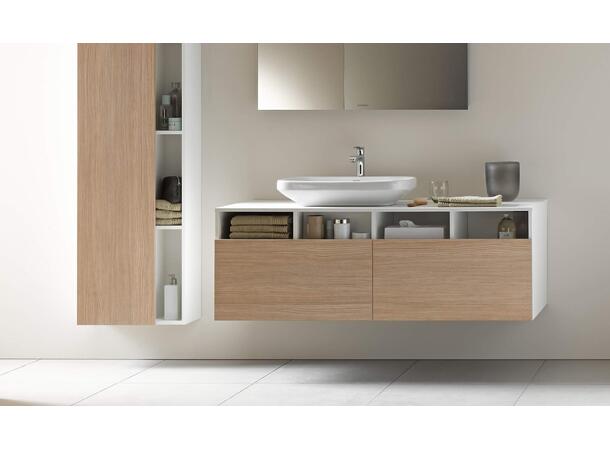 Toppmontert servant Duravit DuraStyle 60x38 cm - Hvit