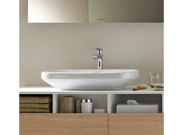 Toppmontert servant Duravit DuraStyle 60x38 cm - Hvit