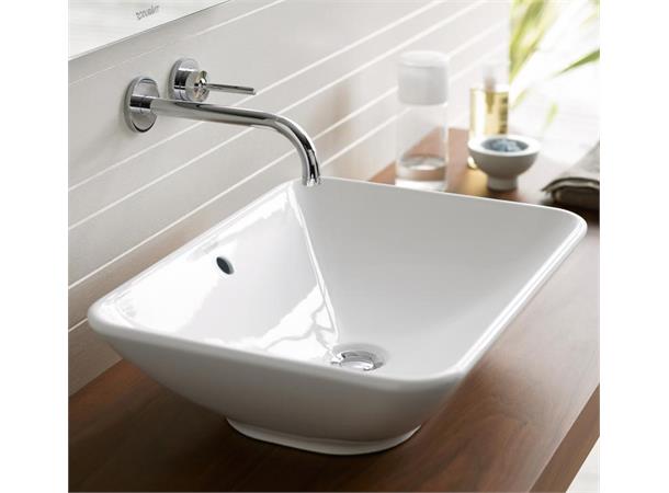 Toppmontert servant Duravit ME by Starck 55x42 cm - Hvit