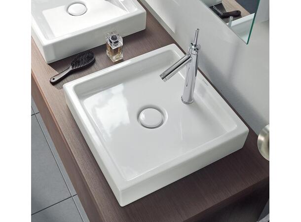 Toppmontert servant Duravit Starck 1 47x47 cm - Hvit