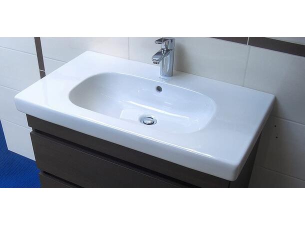 Vegghengt servant Duravit D-Code 85x48 cm - Hvit