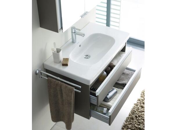 Vegghengt servant Duravit D-Code 85x48 cm - Hvit