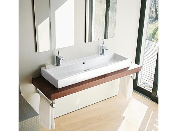 Vegghengt servant Duravit Vero 100x47 cm - Hvit - WonderGliss - Slipt