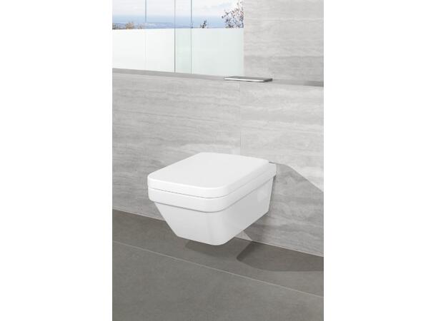 Vegghengt toalett V&B Archiectura 37x53cm DirectFlush CeramicPlus Hvit