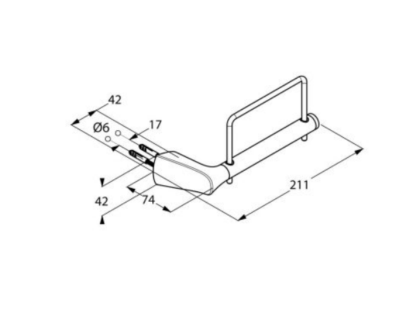 Toalettpapirholder Kludi Ambienta krom