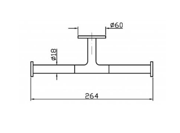 Toalettpapirholder Zucchetti Pan krom