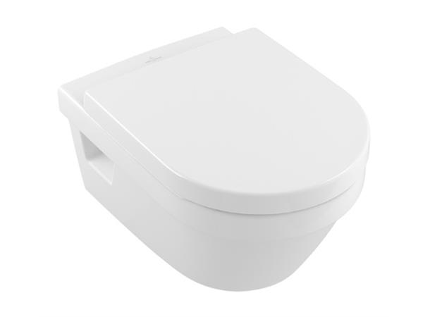 Vegghengt toalett V&B Architectura 37x53cm DirectFlush CeramicPlus Hvit