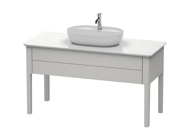 Toppmontert servant Duravit Luv 60x40 cm - Hvit