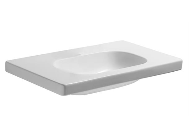 Vegghengt servant Duravit D-Code Med 85x48 cm - Hvit