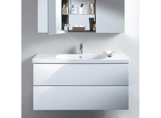 Vegghengt servant Duravit D-Code Med 85x48 cm - Hvit