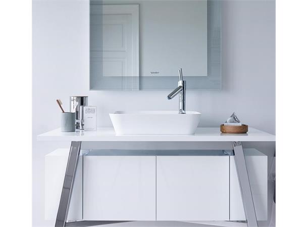 Toppmontert servant Duravit Cape Cod 46x46 cm - Hvit - WonderGliss