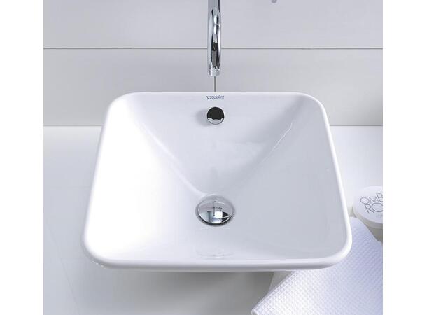 Toppmontert servant Duravit Me by Starck 42x42 cm - Hvit