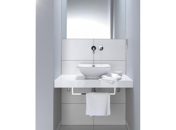 Toppmontert servant Duravit Me by Starck 42x42 cm - Hvit