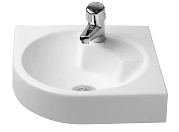 Vegghengt servant Duravit Architec 63.5x54 cm - Hvit - WonderGliss