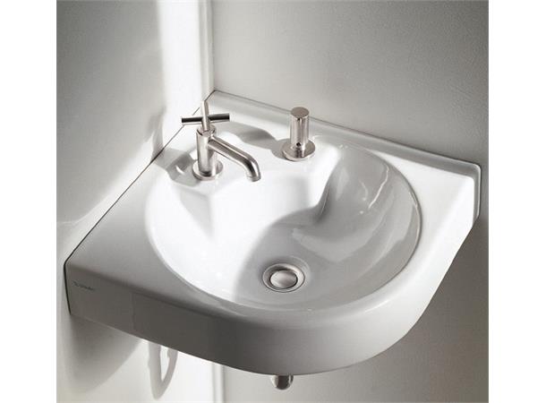 Vegghengt servant Duravit Architec 63.5x54 cm - Hvit - WonderGliss