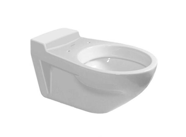 Vegghengt toalett Duravit Architec Til bevegelseshemmede - 70x35 cm - Hvit