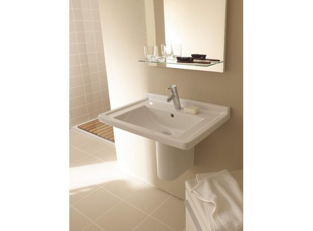 Vegghengt servant Duravit Starck 3 70x49 cm - Hvit - WonderGliss