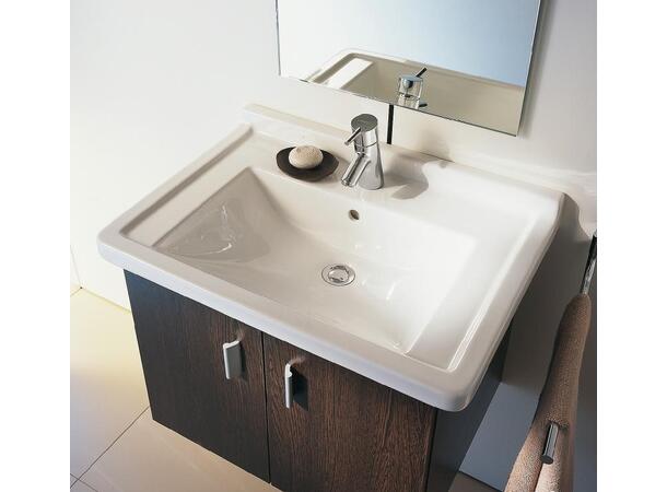 Vegghengt servant Duravit Starck 3 70x49 cm - Hvit - WonderGliss