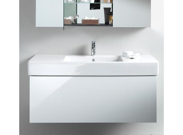 Møbelservant Duravit Vero med benkeplate 125x49 cm - Hvit